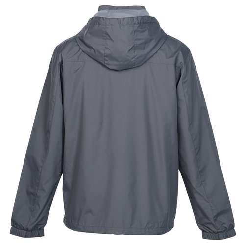 Additional Image 1 - a grey jacket with a hood
