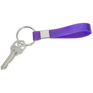 Additional Image 1 - a key chain with a purple handle