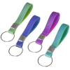 a group of colorful keychains