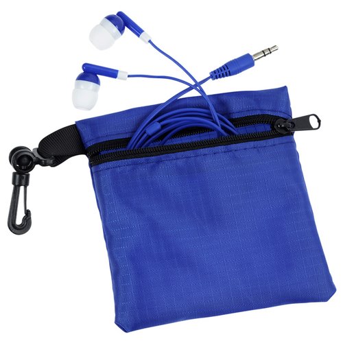 Additional Image 1 - a blue bag with a black handle