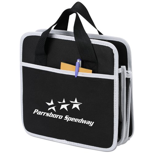 Additional Image 1 - a black bag with white text