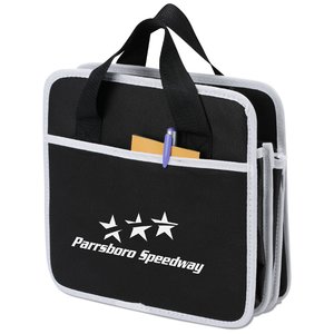 Additional Image 1 - a black bag with white text