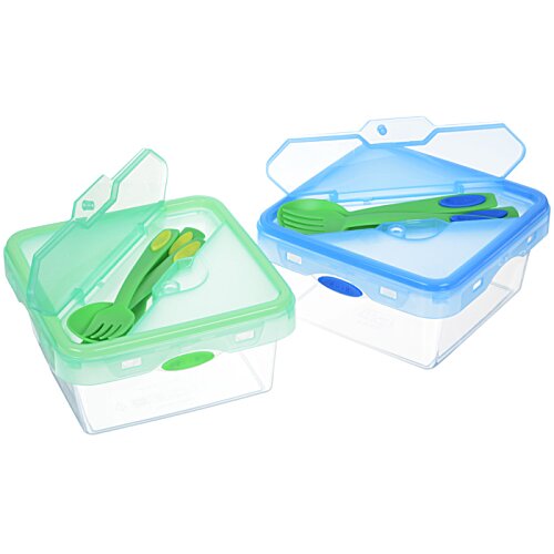 Albertan Lunch Container with Cutlery Image 2 of 2