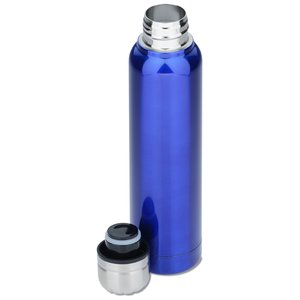 Additional Image 1 - a blue bottle with a silver cap