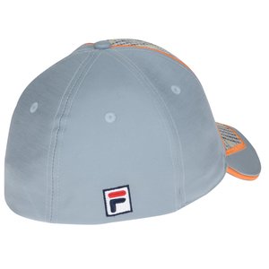 Additional Image 1 - a grey hat with orange and black logo