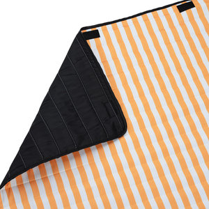 Additional Image 3 - a close up of a yellow and white striped object