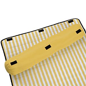 Additional Image 2 - a yellow and white striped mattress