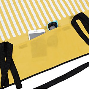 Additional Image 4 - a yellow and white striped background