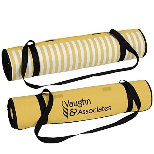 Additional Image 1 - a yellow and black rolled up mat