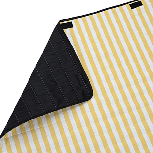 Additional Image 3 - a yellow and white striped surface