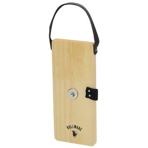 Additional Image 1 - a tan rectangular object with a black strap