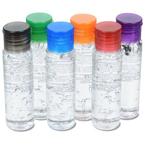 Additional Image 3 - a group of clear containers with different colored caps