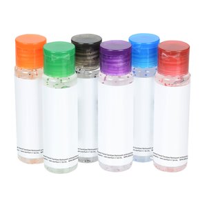 Additional Image 1 - a group of small bottles with different colored caps