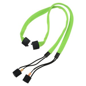 Additional Image 3 - a green and black strap