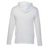 View Image 2 of 3 of Gildan Lightweight Hooded T-Shirt - Men's - White - Embroidered