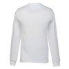 View Image 2 of 3 of Jerzees Dri-Power 50/50 LS T-Shirt - Men's - White - Embroidered