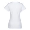 View Image 2 of 2 of Fruit of the Loom Sofspun T-Shirt - Ladies' - White - Screen