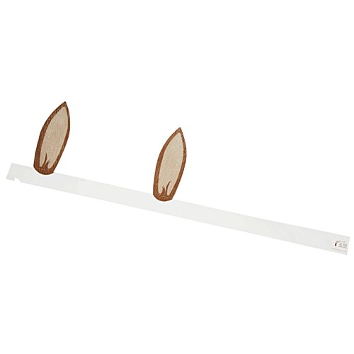 Additional Image 1 - a white object with two brown objects on it