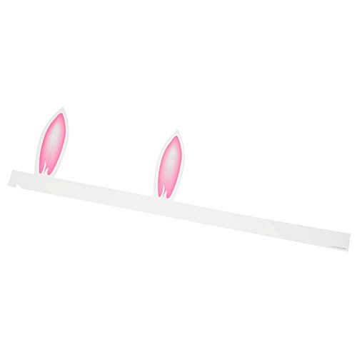 Additional Image 1 - a white and pink bunny ears