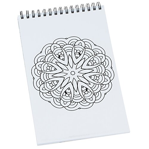 Additional Image 3 - a spiral bound notebook with a design on it