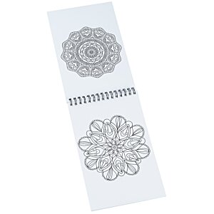 Additional Image 1 - a white rectangular sticker with a design on it