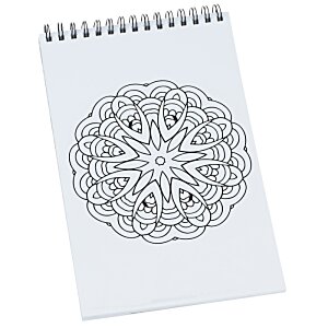 Additional Image 4 - a spiral bound notebook with a design on it
