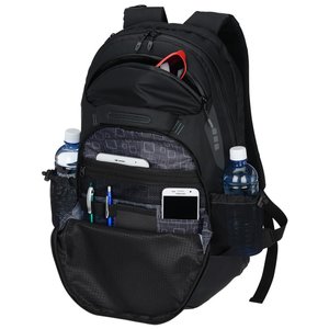 Additional Image 2 - a black backpack with a strap