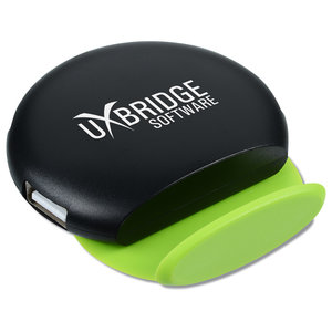 Additional Image 1 - a black and green round object