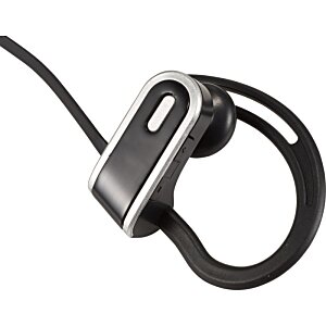 Additional Image 1 - a black earbuds with a cord