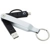 View Image 2 of 5 of Swivel Charging Cable Keychain - Closeout