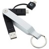 View Image 4 of 5 of Swivel Charging Cable Keychain - Closeout
