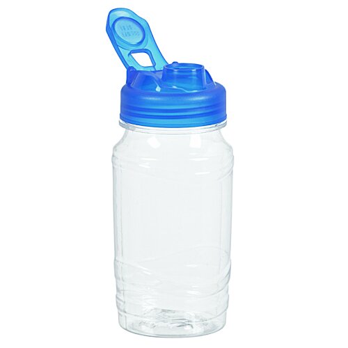 Additional Image 2 - a plastic bottle with a blue lid