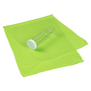 Additional Image 1 - a glass tube on a green napkin