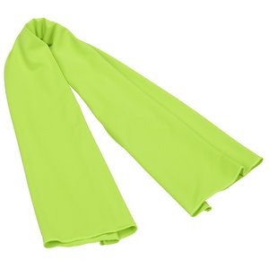 Additional Image 2 - a green scarf on a white background