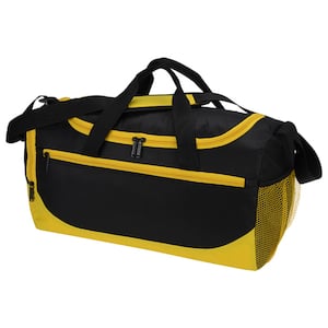 Additional Image 2 - a yellow and black duffel bag