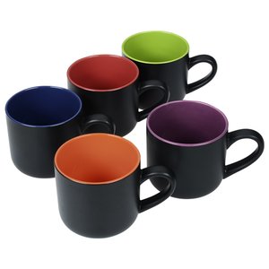 Additional Image 1 - a group of black coffee cups