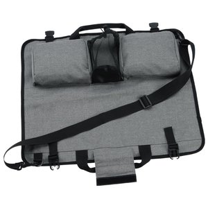 Additional Image 2 - a grey bag with black straps