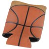 View Image 2 of 2 of Sports Foldable Can Cooler - Basketball