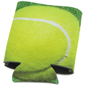 Additional Image 1 - a can cooler with a tennis ball design