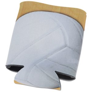 Additional Image 1 - a white and brown can cooler