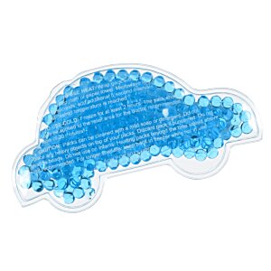 Additional Image 1 - a blue car made out of small beads