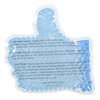 View Image 3 of 3 of Shaped Mini Aqua Pearls Hot/Cold Pack - Thumbs Up