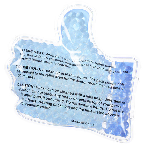 Additional Image 1 - a plastic bag with a thumb up