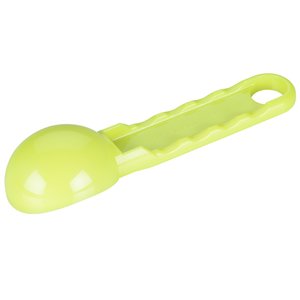 Additional Image 1 - a yellow plastic spoon on a white background