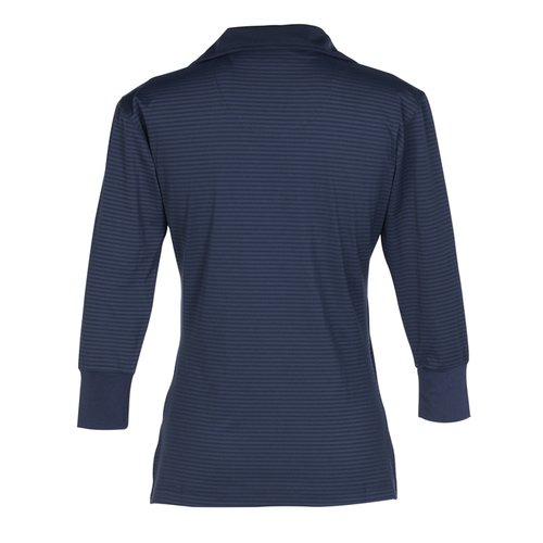 FILA Voterra Striped Performance Wrap Polo - Ladies' Image 2 of 2