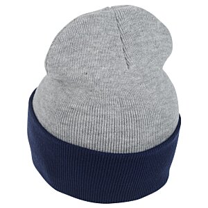 Additional Image 2 - a grey and black beanie