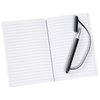 View Image 4 of 5 of Metallic Paper Cover Notebook Set - 7" x 5"