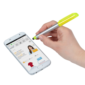 Additional Image 2 - a hand holding a pen and a cell phone