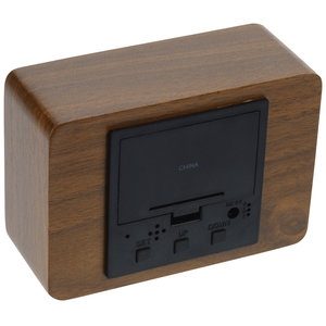 Additional Image 1 - a wooden box with a black square