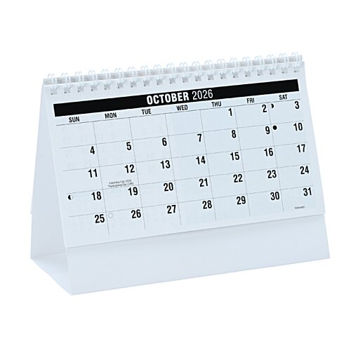 Additional Image 4 - a white calendar with black numbers